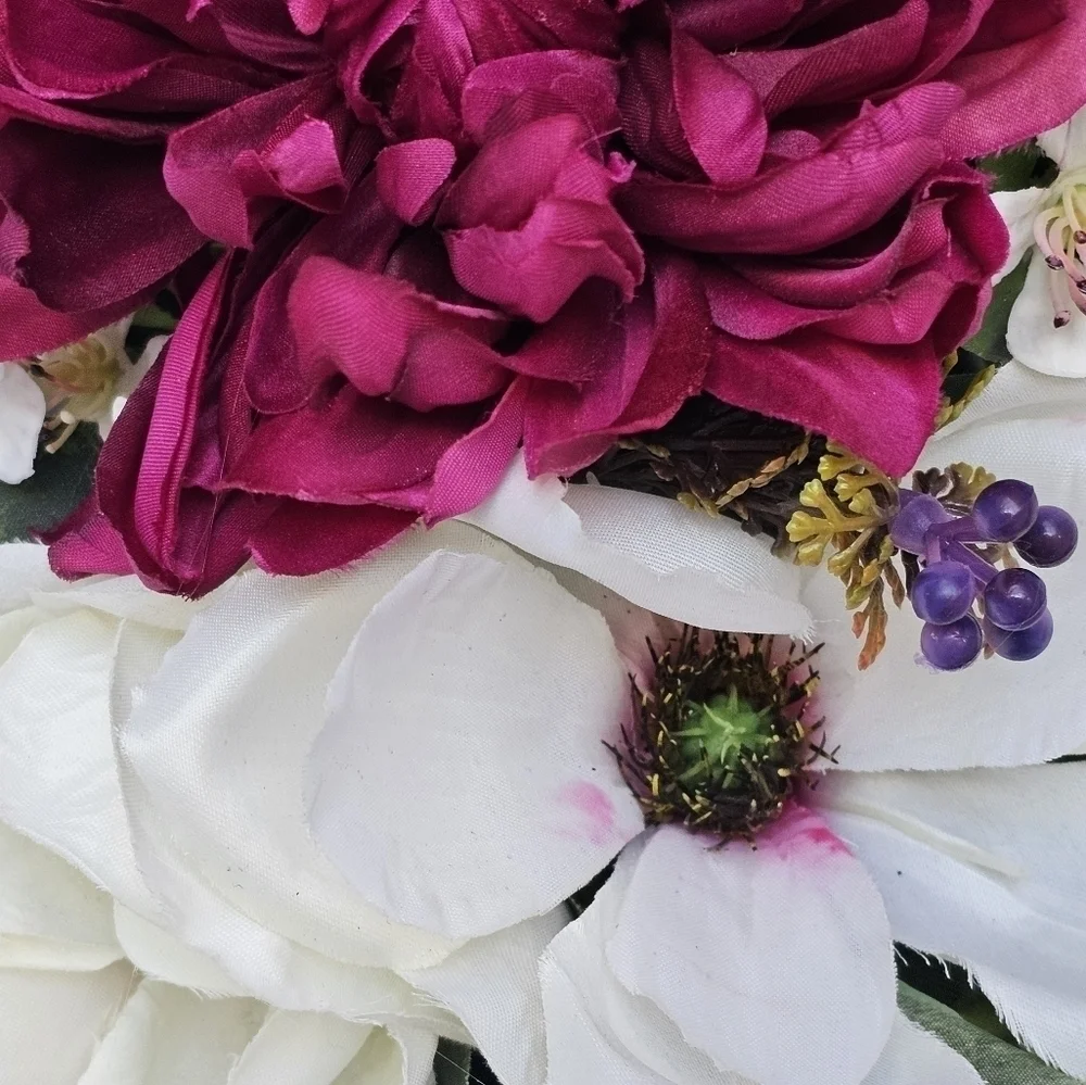 Handmade Spring Floral Wreath